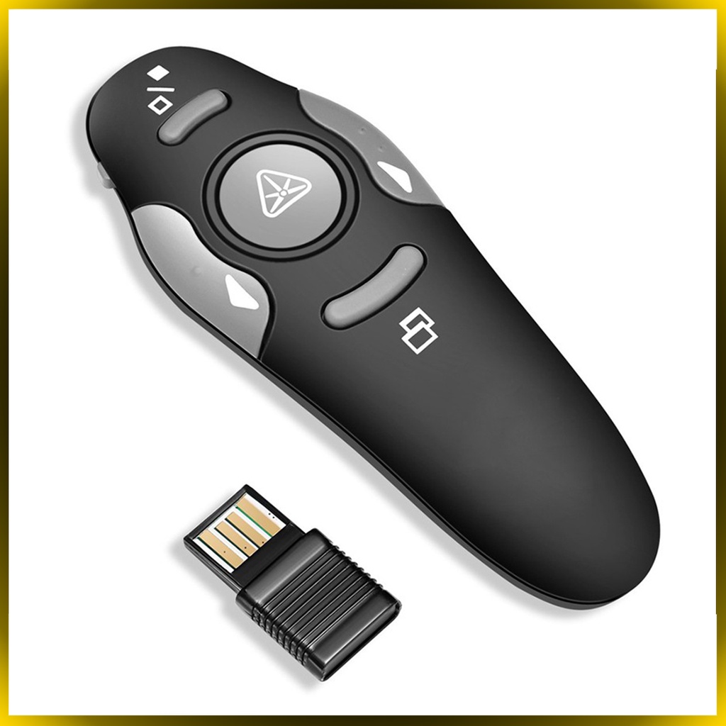 COD Wireless Laser Pointer Presentasi Meeting PPT Remote USB