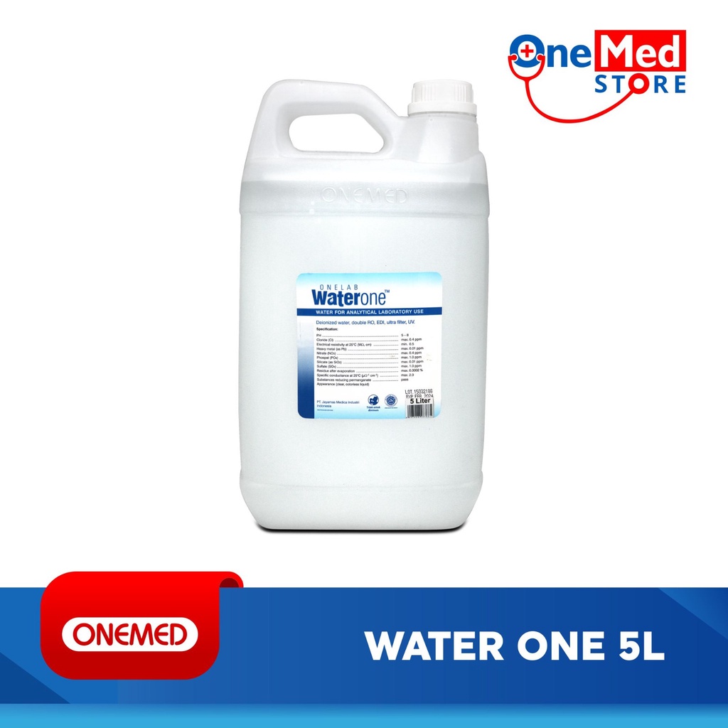 Water One OneMed 5liter OJ
