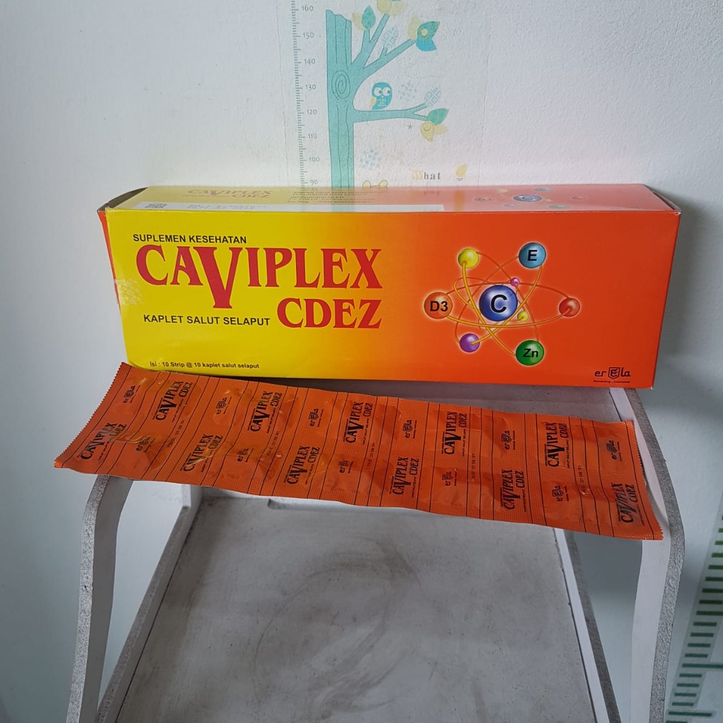 CAVIPLEX CDEZ STRIP 10 TABLET