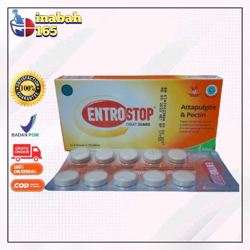 Entrostop tablet (per-strip) isi 10 tablet