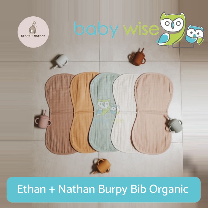 Celemek Ethan + Nathan Burpy Bib Organic