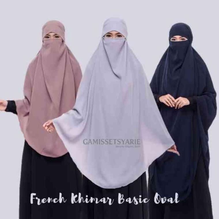 PALING LARIS French Khimar Basic Oval