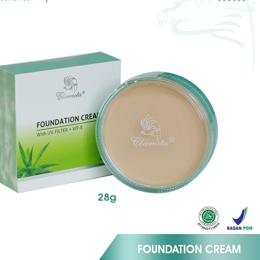 ♀ Claresta Foundation Cream 28g ➨