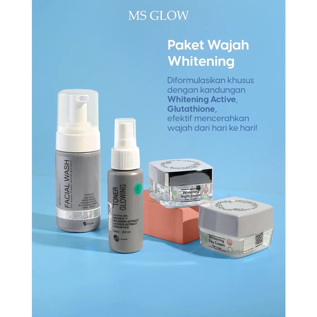 Paket Whitening MS Glow