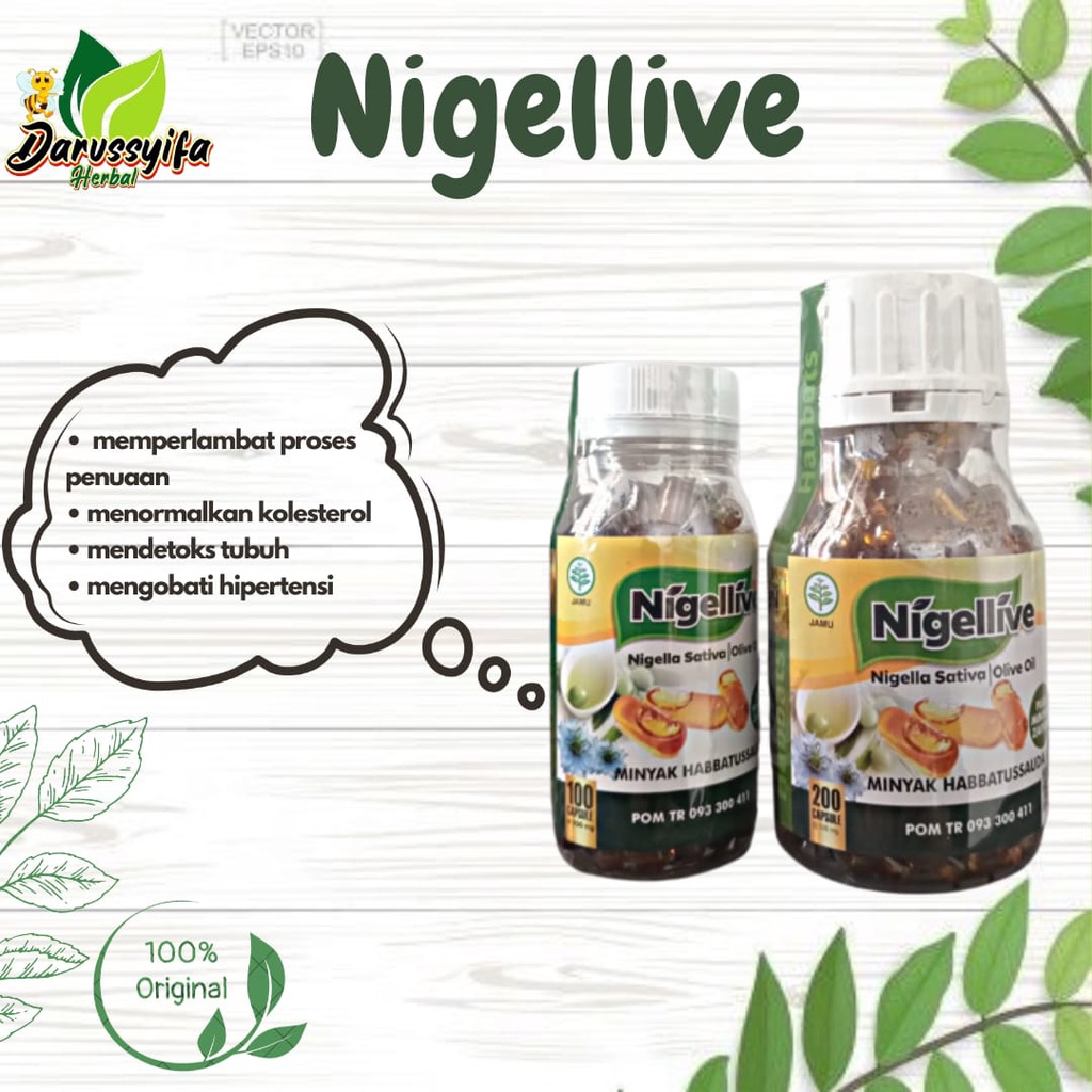 NIGELLIVE 200 CAP TERMURAH DIBANDUNG