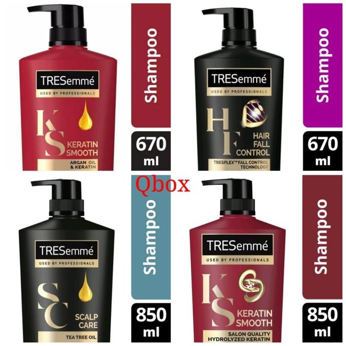 Murah TRESEMME Keratin Smooth Shampoo 670ml Botol Pump Non COD
