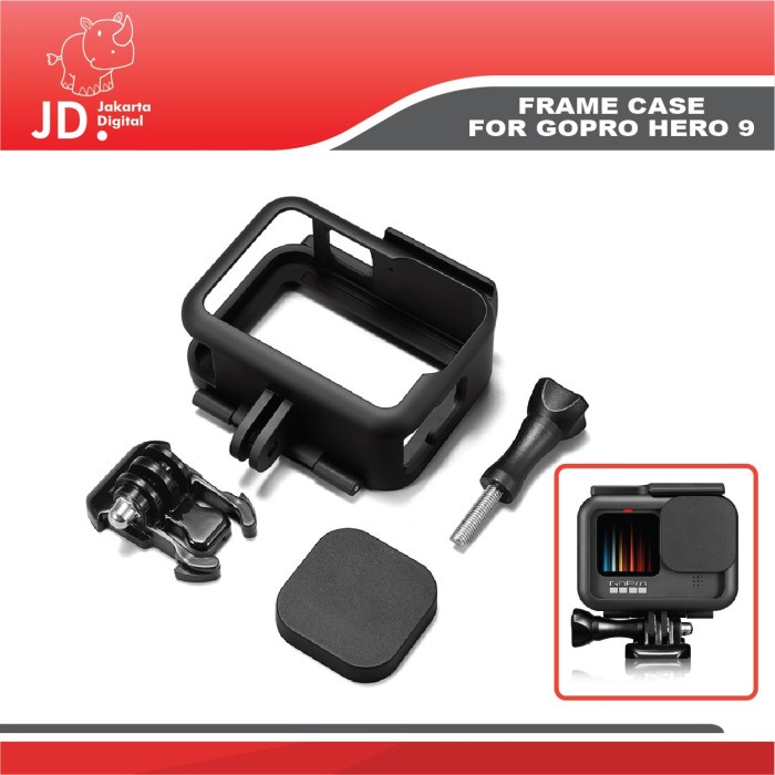 Case Frame Case Bracket Action Cam For Gopro Hero 9 Black