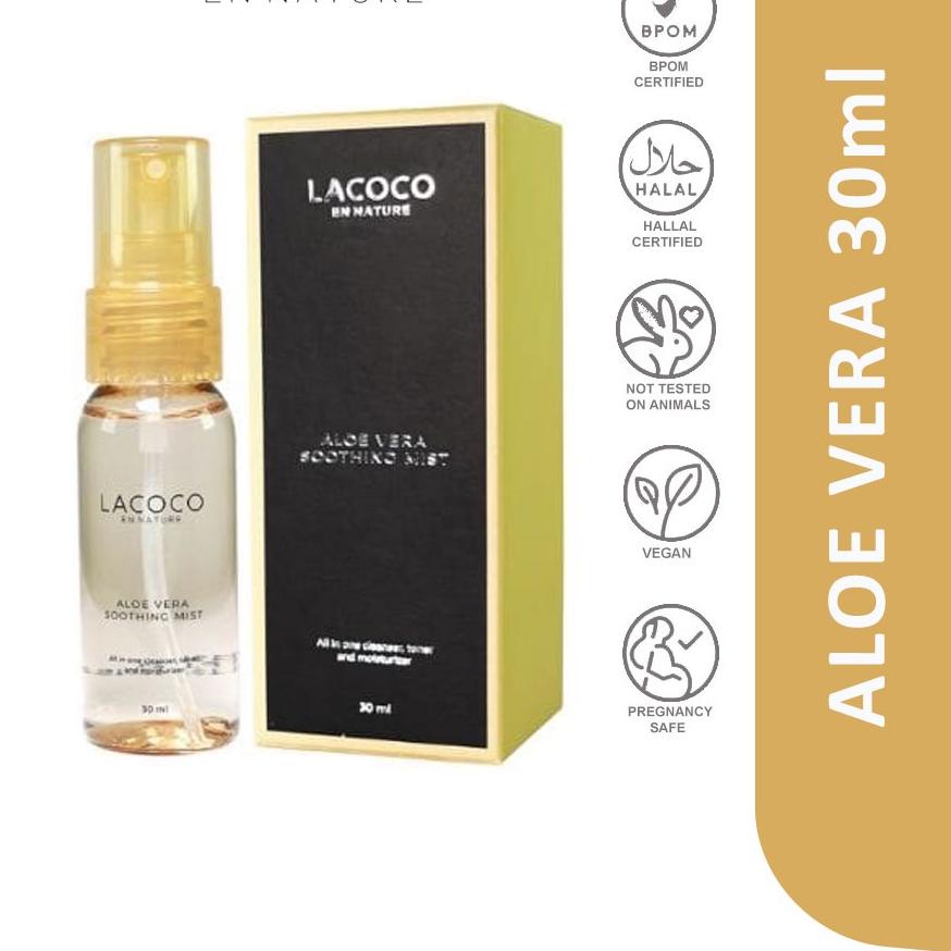 ✧ Lacoco aloe vera shooting mist mini 30ml ✪