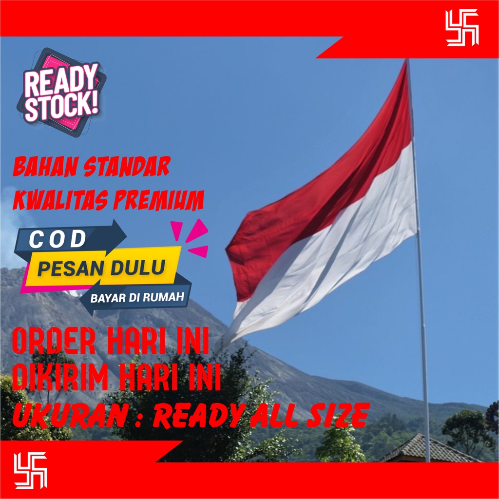 BENDERA INDONESIA MERAH PUTIH