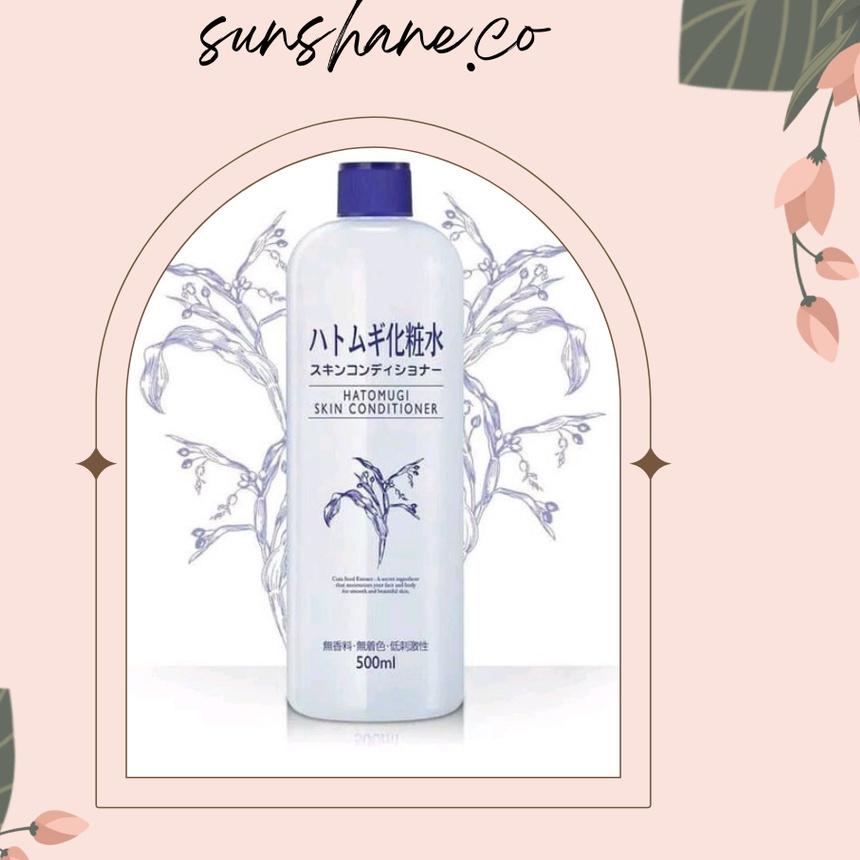 ✩ Hatomugi Skin Conditioner - 500ml (ORIGINAL) ➧
