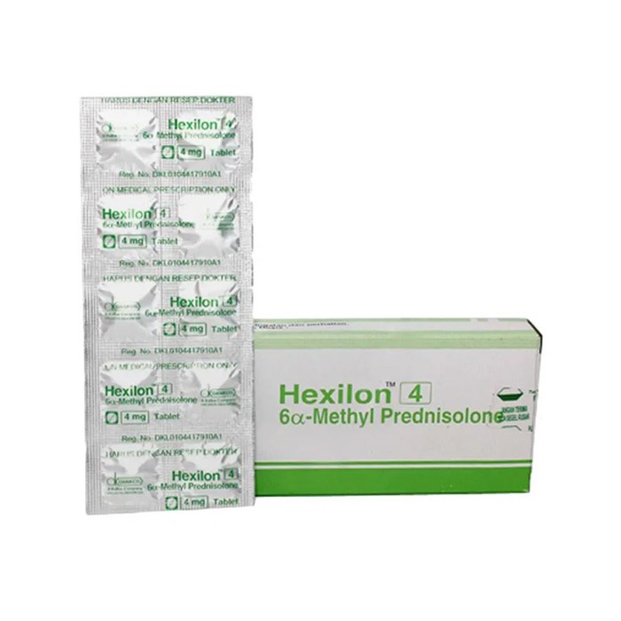 HEXILON 4 MG 1 STRIP @ 10 TABLET