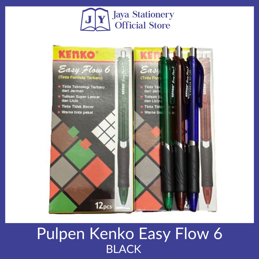 Pulpen Kenko Easy Flow 6