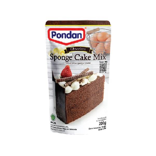 PONDAN SPONGE COKELAT 200 GR