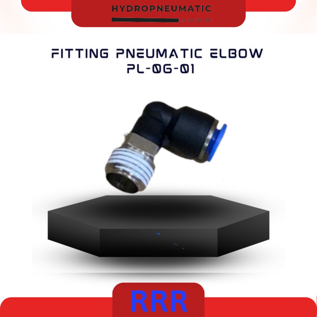 PL-06-01 FITTING PNEUMATIC ELBOW PL06-01