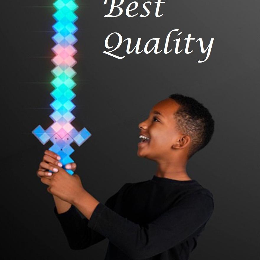 ▼ Pedang Minecraft LED Diamond Sword ➷