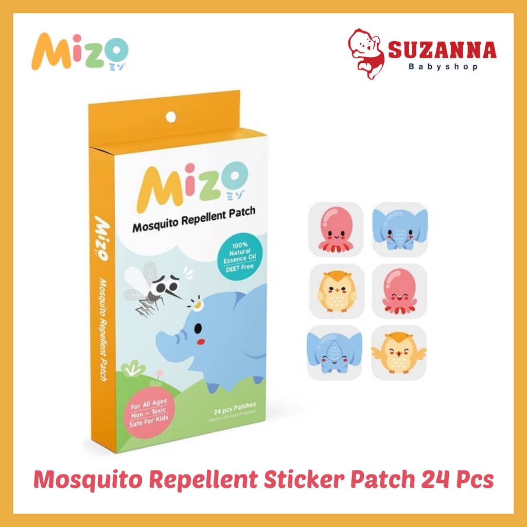 Mizo Mosquito Repellent Sticker Patch 24 Pcs