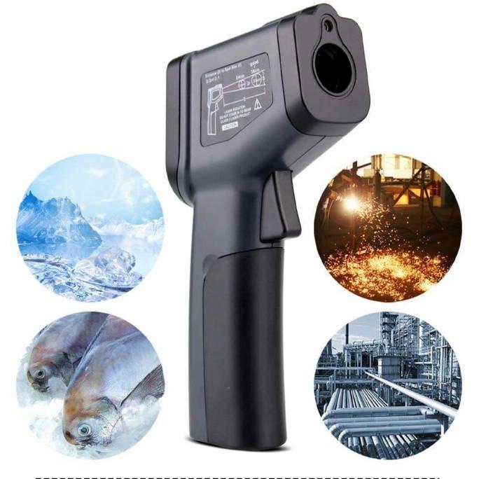 Termometer Makanan Thermometer Infrared Digital Non Contact Masak [Cod]