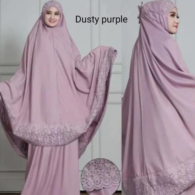 Mukena khadijah katun mikro