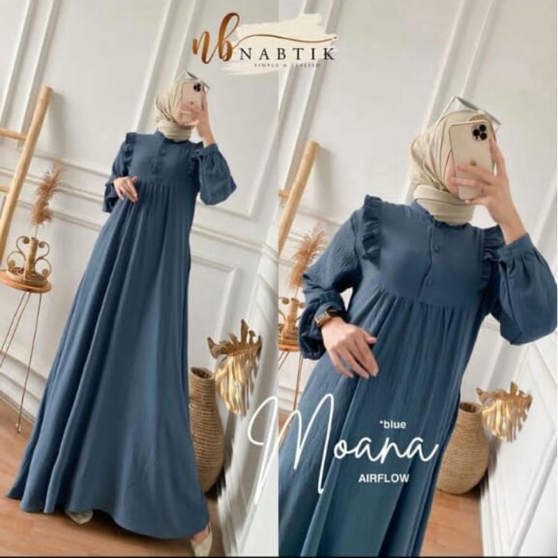 Gamis Crincle Moana