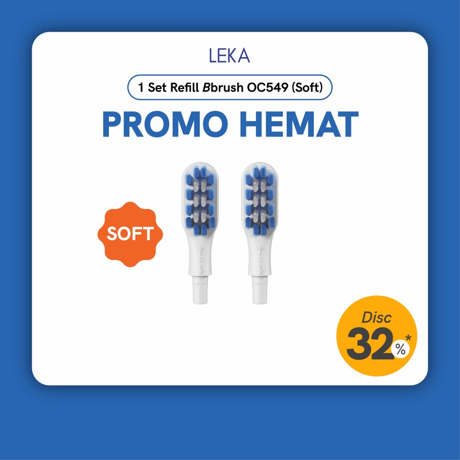 Replacement Brush - LEKA OC549 Ultra Bbrush