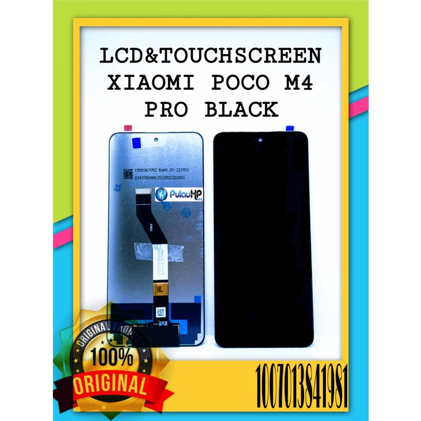 LCD & TOUCHSCREEN XIAOMI POCO M4 PRO BLACK