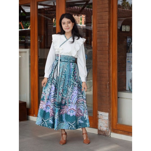 Raya series, hanbok batik tosca