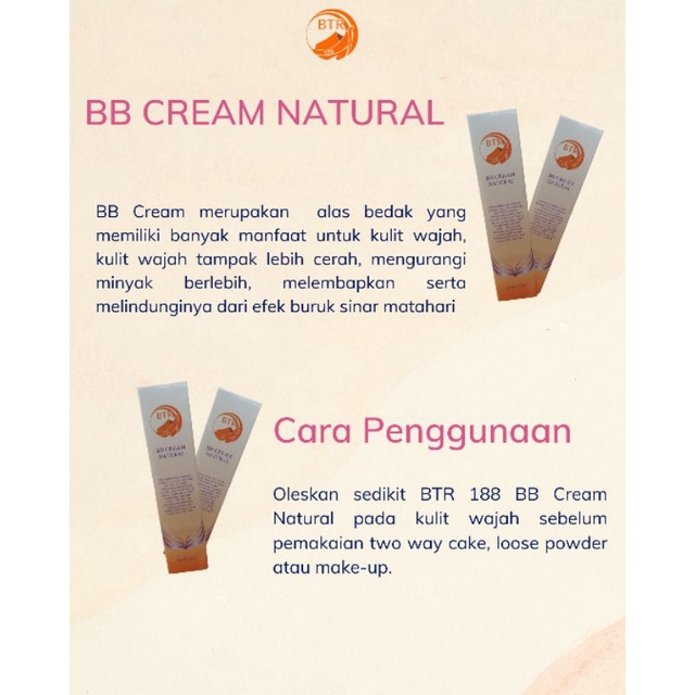 BTR BB CREAM NATURAL
