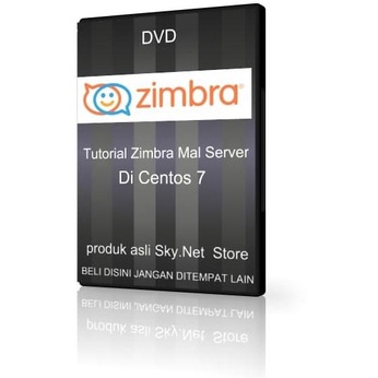 dvd tutorial zimbra mail server di centos 7 MURAH