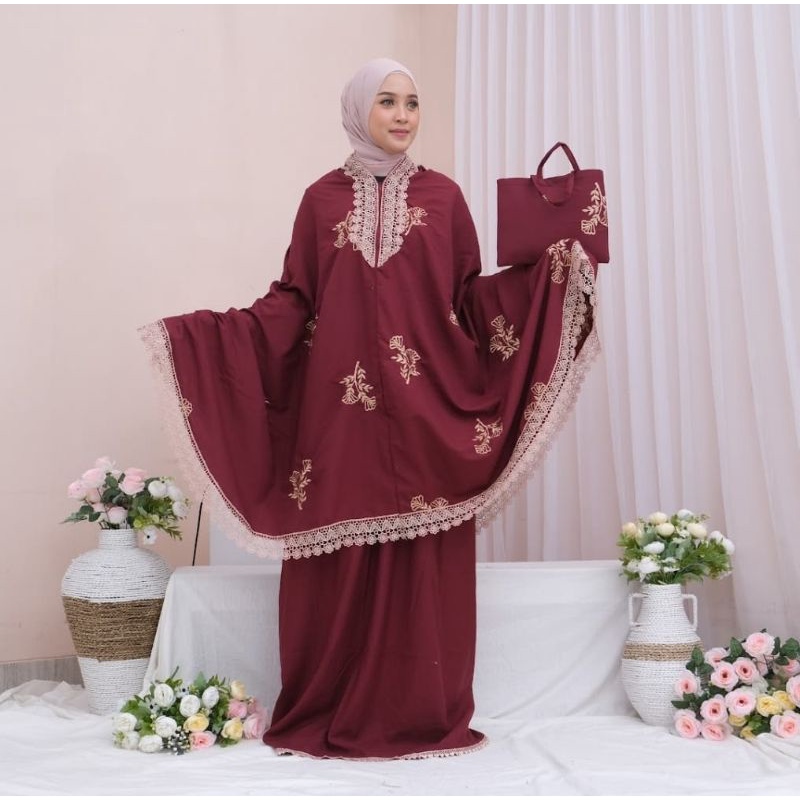 Mukena Katun Aliza 2in1
