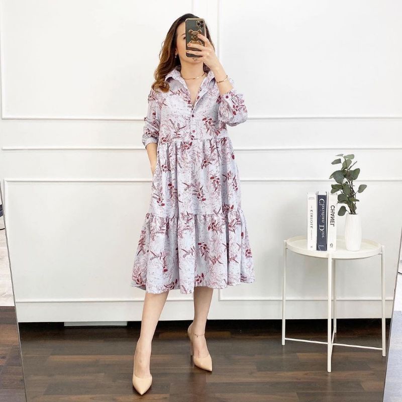 Kirei Ruffle Dress