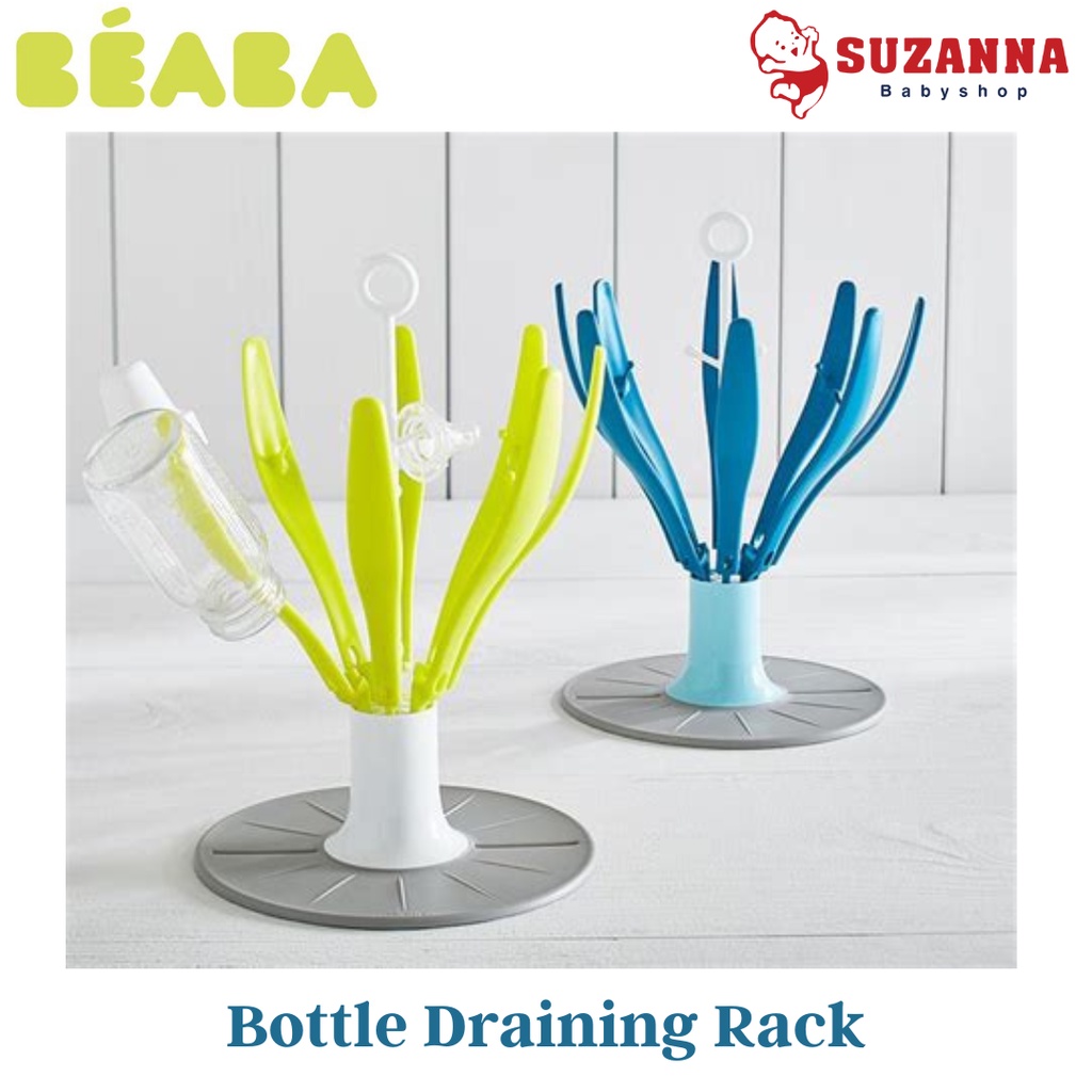 Beaba Flower Fold Drain Rack / Foldable Bottle Draining Rack / Rak  Botol