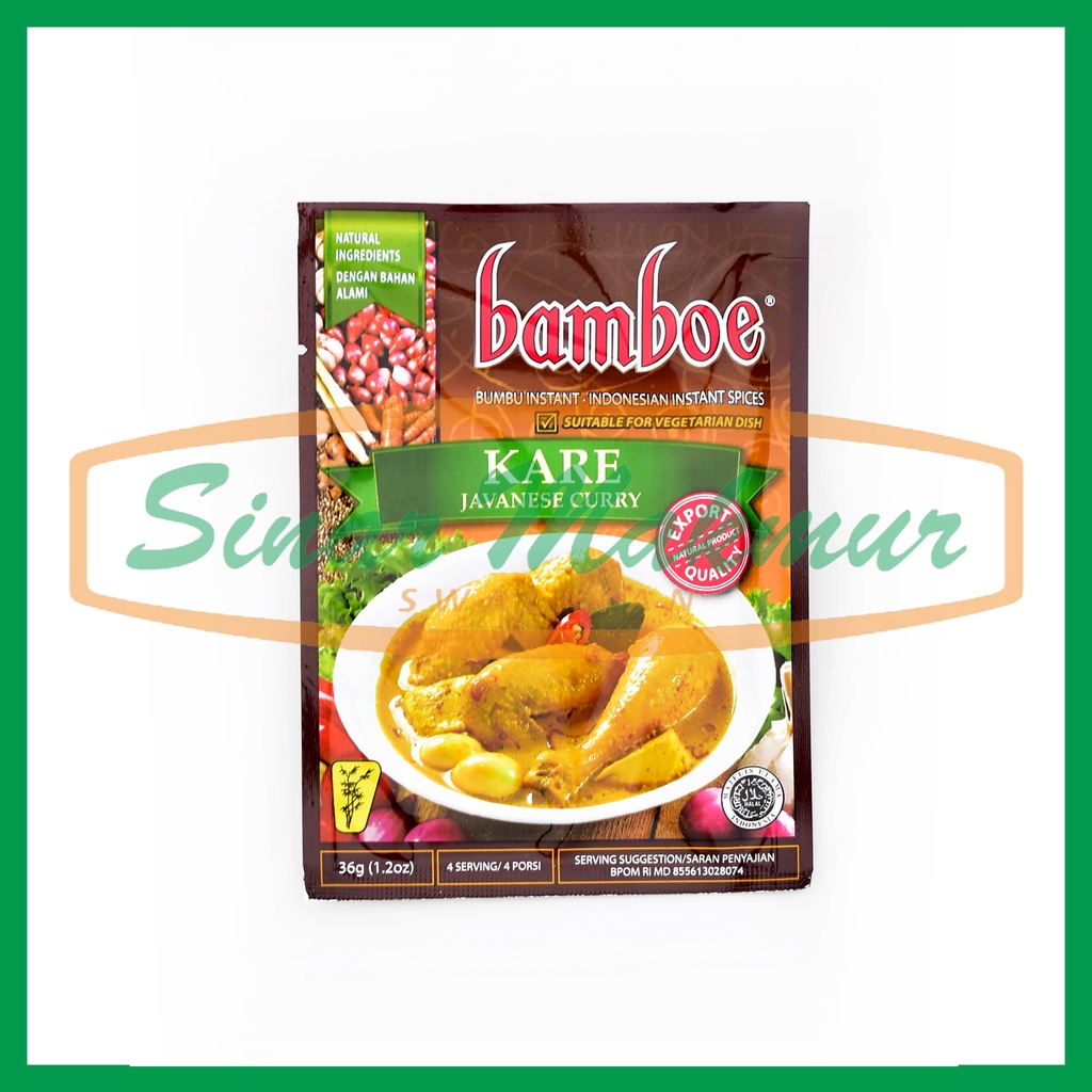Bamboe Bumbu Kare 36gr