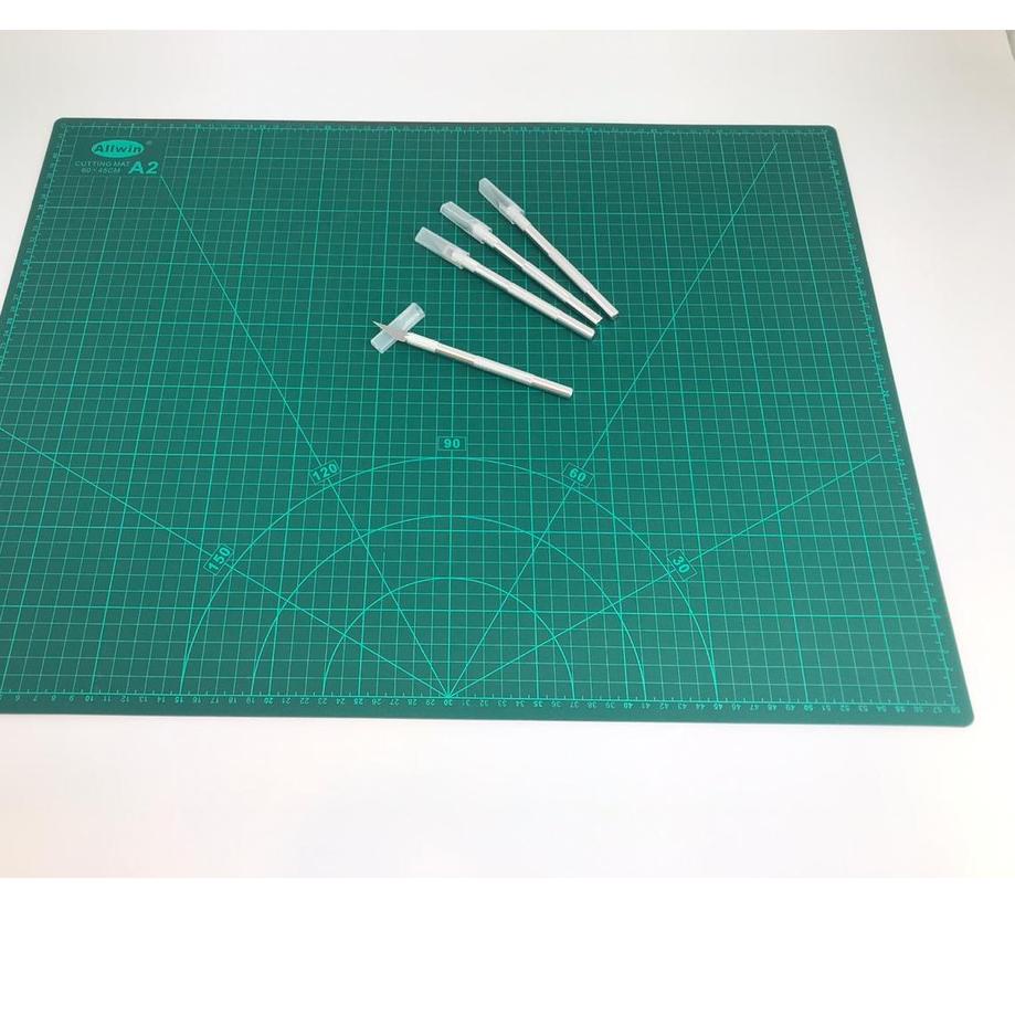 ► [Paket Hemat] Cutting Mat A2 Double Side Self healing ☉