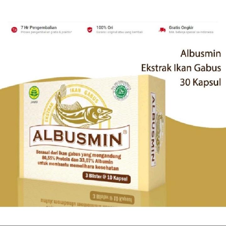 Albusmin 3 blister 10 kapsul