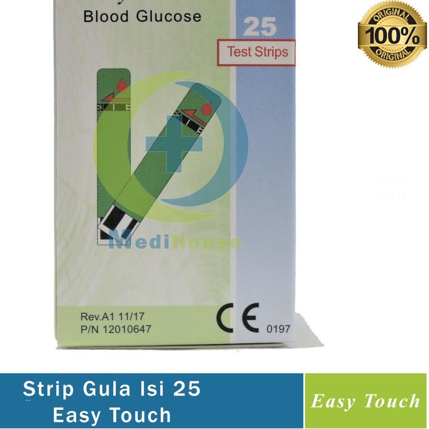 ➭ Strip Gula Darah Easy Touch Glucose EasyTouch ♡