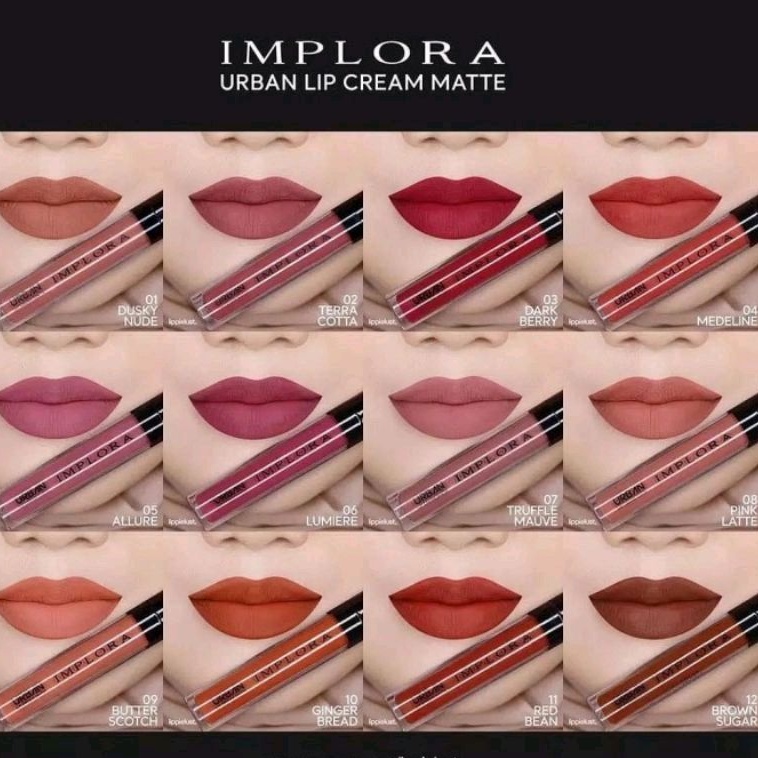 LIPCREAM IMPLORA URBAN MATTE.
