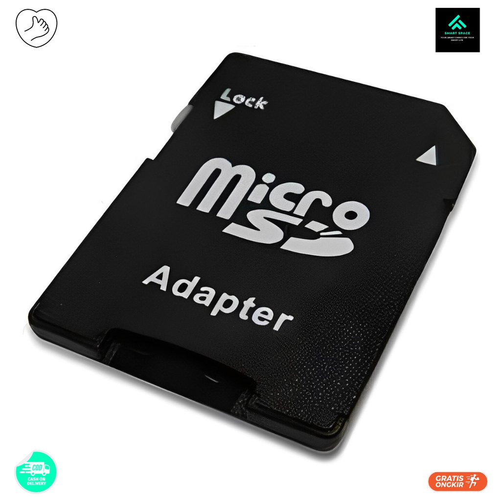 Adapter Micro SD / Rumah memory MMC ( Micro SD To SDCard )