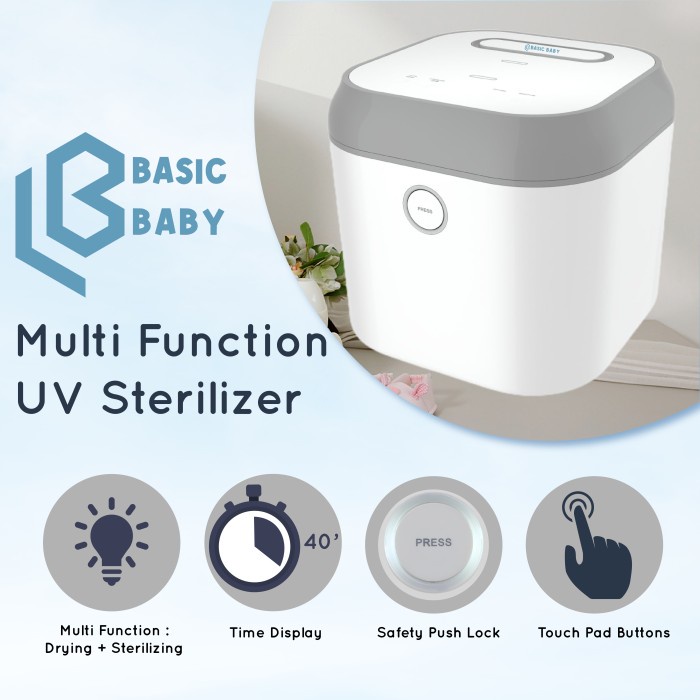 Terlaris Basic Baby Uv Sterilizer Multi Function Uv Box - Alat Steril Botol