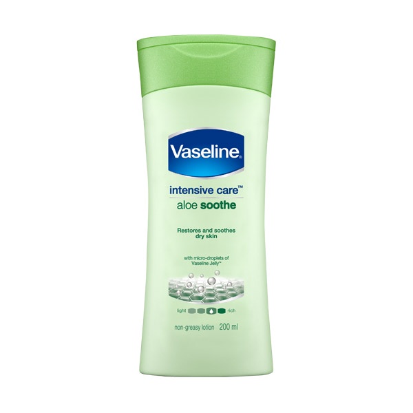 VASELINE INTENSIVE CARE ALOEVERA 200 ML