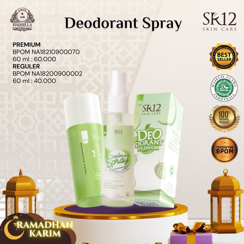 DEODORANT SPRAY PREMIUM EKSTRA LIME SR12