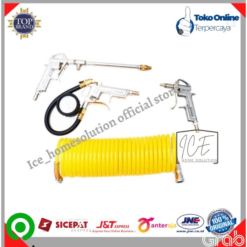 Krisbow Set 4 Pcs Air Tool Kit