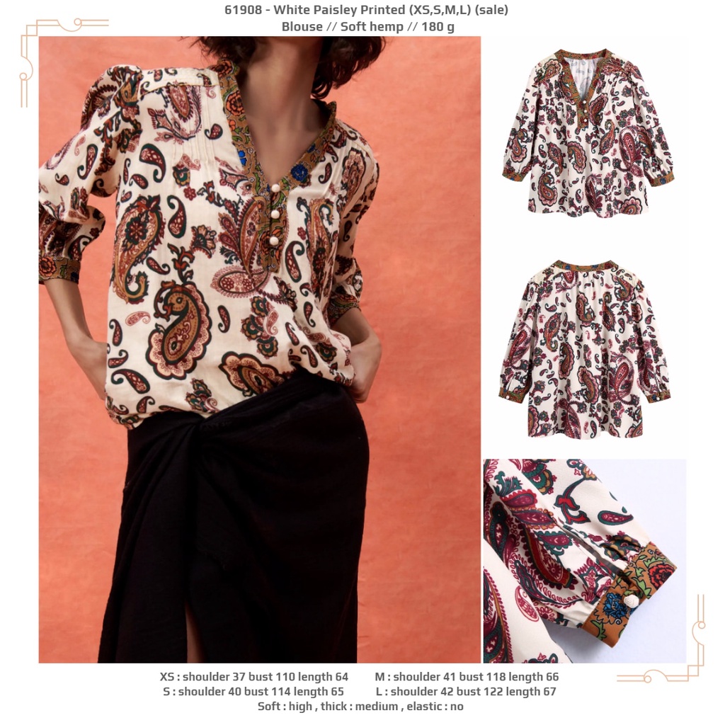 Blouse 61908 (SALE)