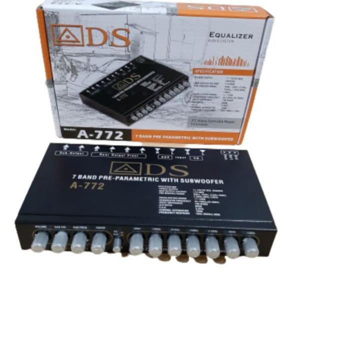 ❁ Pre Amp Parametrik ADS A 772 Equalizer Audio ✲