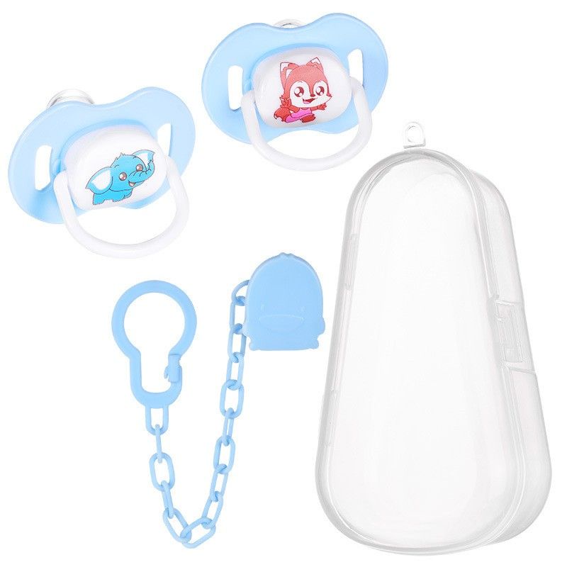 Paket Empeng set 2 empeng dan rantai