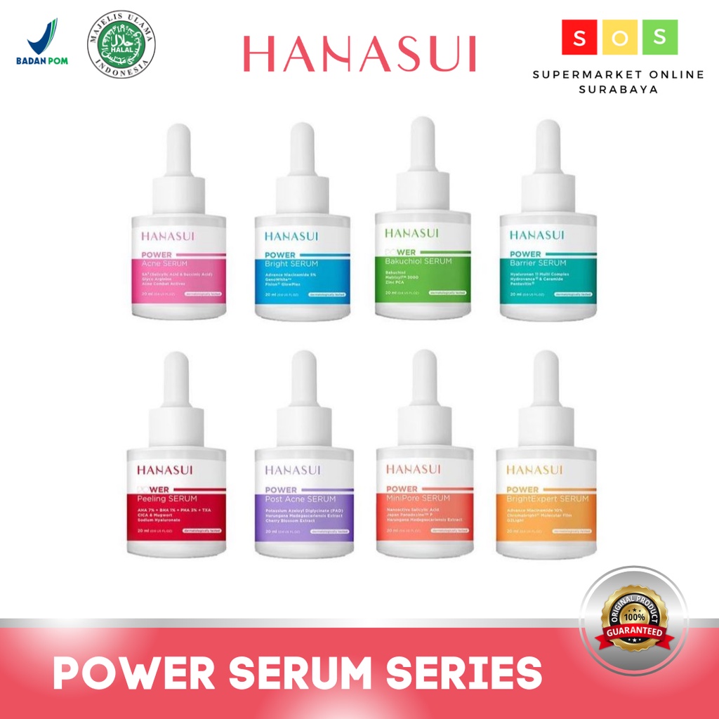 Hanasui Power Serum Series