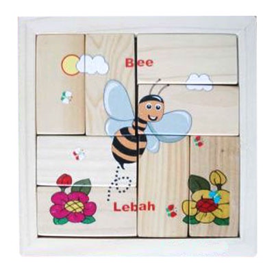 Puzzle Lebah - Balok