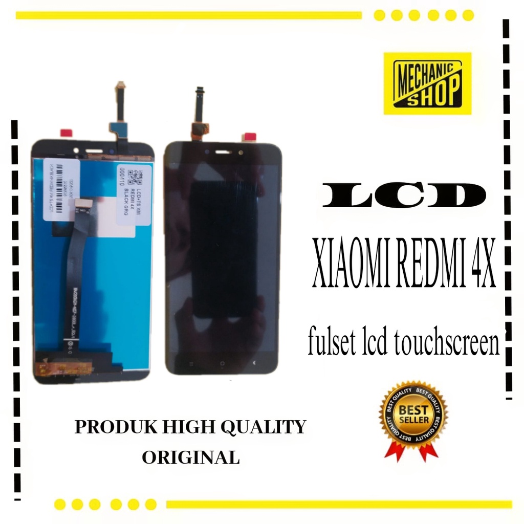 LCD XIAOMI REDMI 4X FULLSET BLACK