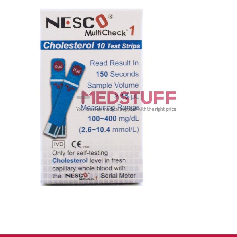 ♦ Strip Cholesterol / Kolesterol Nesco ➱