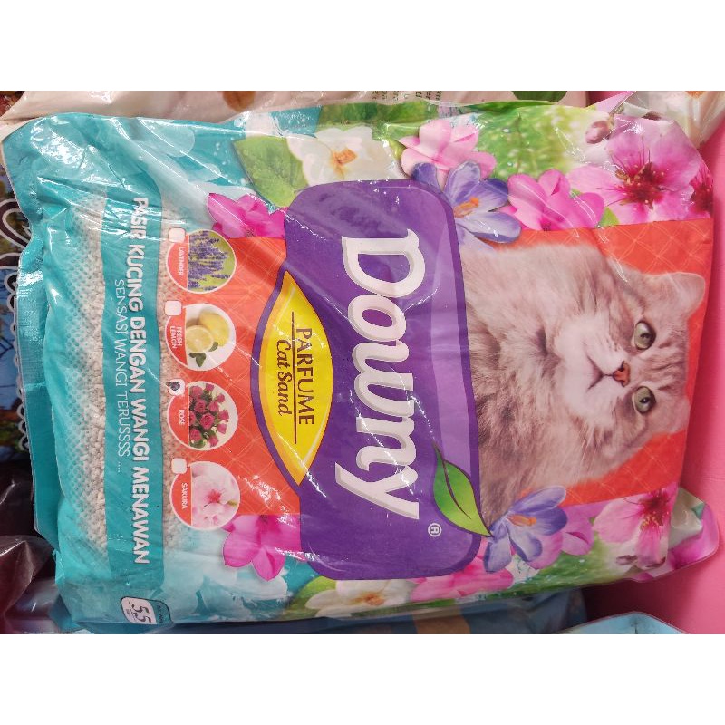 Pasir gumpal Downy 5l & 20l