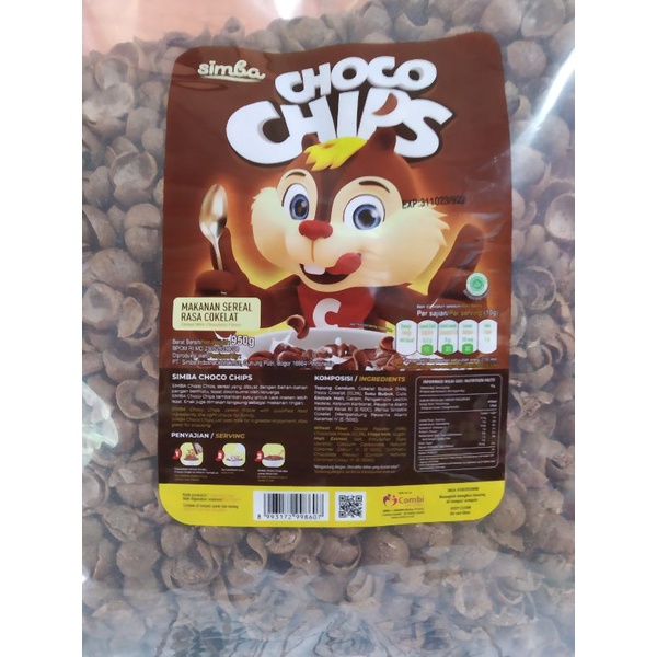 Simba Chocochips Coklat 250gram